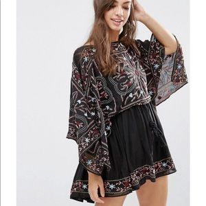 Free People • embroidered dress